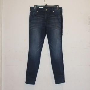 INC Petite Velvet Racing Stripe Je Indigo 12p